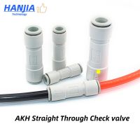 ✵♛ Non Return AKH straight through Check Valve One Way Air Check Valve 4mm 6mm 8mm 10mm pneumatic AKH4/AKH6/AKH8/AKH10/AKH12