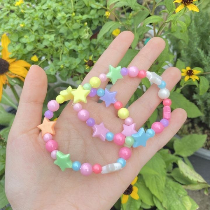 พร้อมส่ง-กำไลข้อมือลูกปัด-กำไลข้อมือสวยๆ-กำไลข้อมือน่ารัก-กำไลข้อมือราคาถูก