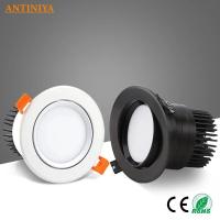 Dimmable Anti-glare Recessed LED Downlight Epistar Chip 5W7W9W12W15W18W20W COB Ceiling Lamp Spot Light AC90-260V Indoor Lighting  by Hs2023