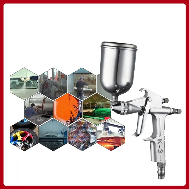 0.5mm Air Spray HVLP Auto Car Detail Touch Up Paint Sprayer Spot Repair