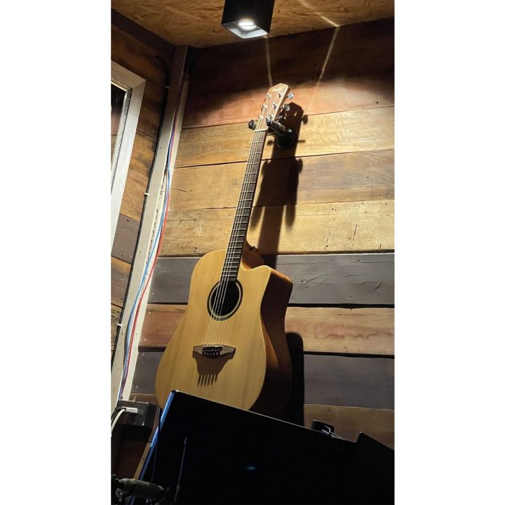 ที่แขวนกีตาร์-stand-สำหรับกีตาร์ไฟฟ้า-acoustic-mandolin-ukulele-กีตาร์เบสสกรูอุปกรณ์เสริม-black-ตะขอกีตา