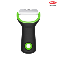 OXO ที่ปอกเปลือก 2 in 1 l OXO Citrus Peeler &amp; Zester สามารถปอกเปลือกเลมอน หรือ ผลไม้ มีขนาดกะทัดรัดสำหรับการปอกเปลือกได้อย่างง่ายดาย จับสะดวก ไม่ลื่น