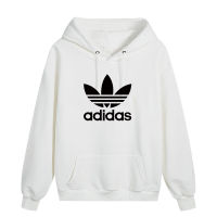 Original No.1AdidasชายHoodie 2020ฤดูใบไม้ร่วงสไตล์ใหม่คลาสสิกคู่Sweatshirtการพิมพ์สีทึบแขนยาวผ้าฝ้ายเสื้อสเว็ตเตอร์เทอร์รี