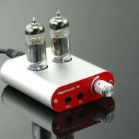6J5 Class A tube headphone amplifier Decode audio HIFI DIY AMP with power supply