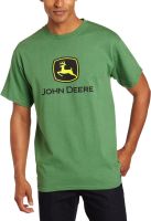 John Deere Mens Trademark Logo Core Short Sleeve