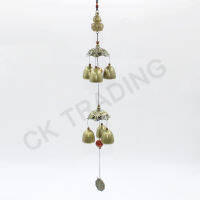 ระฆังลม กระดิ่งลม โมบายลม วินเทจ Wind Chimes Vitage น้ำเต้า 2 ชั้น 6 ลูก