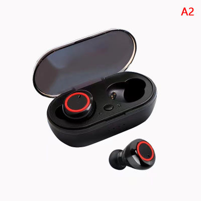 Veli Shy ✿ Y50ใหม่ชุดหูฟัง9D สัมผัสหูฟังบลูทูธไร้สาย TWS ตัดเสียงสเตอริโอหูฟังเพลงหูฟังสปอร์ตไอโฟน6