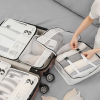 ┋❏ Luggage Storage Bag Travel Luggage Storage Bag Foldable Clothes Storage Bag Underwear Bra T-Shirt Shoe Storage Bag