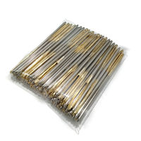 100 Pieces/Bag Big Eye Blunt Head Gold Tail Needle Bold 52/60/70Mm Round Head Safety Handmade Sewing Needle Leather Needle