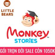 Monkey Stories Trọn Đời - Phần mềm học tiếng anh cho bé
