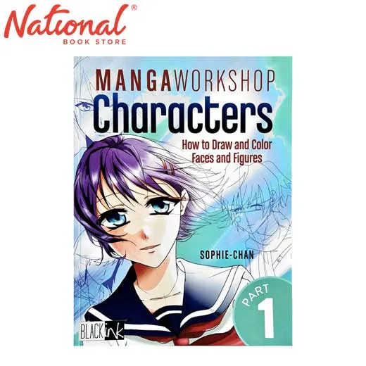 Manga Characters How To Draw And Color Faces And Figures Part