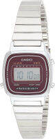 Casio Womens Digital Watch with Metal Bracelet LA-670WA-4