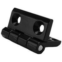 6 x Black Aluminum Furniture Cabinet Door Hinge 50mm x 50mm