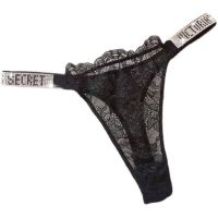 Victoria Secret women lace thongs panty ladies sexy seamless T style low rise underpants