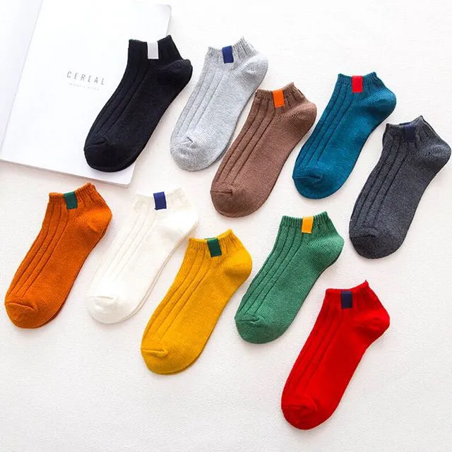 10pairs Unisex Korean Iconic Ankle Socks For Women | Lazada PH