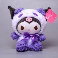 Sanrio Hellokitty ของเล่นน่ารัก Plush Kuromi Plushie พวงกุญแจอุปกรณ์ตกแต่งบ้านยัดไส้ตุ๊กตาผ้า Pp ของขวัญคริสต์มาสสำหรับเด็กผู้หญิง