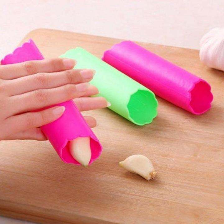 ห้องครัวกระเทียม-peeling-tube-ปลอดสารพิษ-easy-roll-ซิลิโคนกระเทียม-peeler-ห้องครัวกระเทียม-roller-stripper-ครัว-gadget