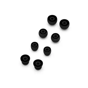 4 Pairs Silicone Earbuds Ear Tips In-Ear Earphone Soft Cover Cap  Replacement for Powerbeats Pro Headphones Headset