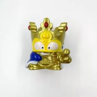 【CW】1pcs Big SuperZings Series Burger Kings Super Zings Action Figure Super Rare Gold Silver Limited Collection for Kids Gift