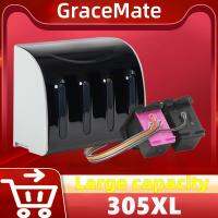 Gracemate 305XL ระบบการจัดหาหมึกอะไหล่สำหรับ HP 305ตลับหมึก CISS เดสก์เจ็ต2710 2720 4110 4120 4130อิจฉา6020 6420 6030