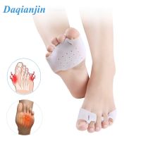 ☃☇✲ 1 Pair Silicone Forefoot Pads For Hallux Valgus Thumb Bunion Correction Toes Overlap Toe Separator Relieve Foot Pain Foot Care