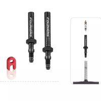 Fouriers Valve Extenders ชุดตัวต่อวาล์วจักรยาน วัสดุอลูน้ำหนักเบา (มีตัวถอดวาล์วในชุด)
