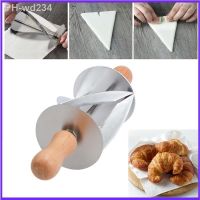 Stainless Steel Rolling Pin Dough Cutter Pastry Baking Croissant Bread Knife Kitchen Christmas Party Decorating Tools kitchen