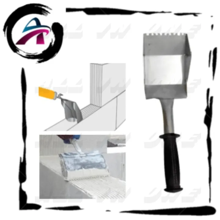 【Ready Stock】4 / 6 (Light Weight Block Mortar Notched Trowel Aac Block