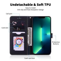 A53เคส5G เหมาะสำหรับ Samsung Galaxy A53 5G เคส53 SM-A536B Dompet Kulit Penutup Lipat Untuk เหมาะสำหรับ Samsung A53 A73 A33 5G Telepon Fundas