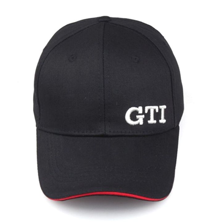 หมวกเบสบอลแบบ-snapback-ปักรถสปอร์ตหมวกผ้าฝ้ายสำหรับคุณพ่อ-gti-กอล์ฟรถยนต์หมวกกันแดดลำลองหมวกแก๊ปกลางแจ้งกันแดดโฆษณา