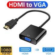HD 1080P HDMI Để Bộ chuyển đổi VGA Cáp HDMI Với Công suất âm thanh Cung