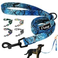 【LZ】 Printed Dog Leash Rope Fashion Nylon Pet Walking Lead For Small Medium Dogs Cat Soft Running Training Leashes Chihuahua Pitbull