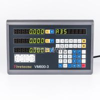 Fivetecnc DRO 3 Axis Digital Readout Counter Display for Milling Lathe Machine