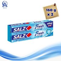 Salz Fresh Japanese Mint Toothpaste 160g x 2 Tubes Toothpaste . ซอลส์ ยาสีฟัน สูตรเฟรช แจเปนนิส มินต์ 160 กรัม x 2 หลอด ยาสีฟัน