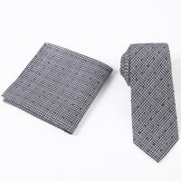 Tailor Smith Mens Gray Dot Tie with Hanky Fashion Designer Polka Dot Necktie Pocket Square Set Luxury Silk Cravat Handkerchief