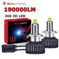 360 Turbo H7 canbus 190000LM 540W CSP Car 9012 D4S D4R D2S D2R H11 H1 LED 9005 9006 HB3 HB4 Automotive Fog Light Turbo Mini Lamp Bulbs  LEDs  HIDs