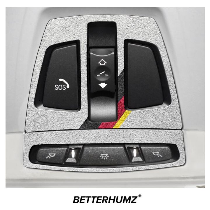 beterhumz-alcantara-สำหรับ-bmw-f48-x1-f49ไฟอ่านหนังสือด้านหน้ารถยนต์สติกเกอร์ประสิทธิภาพสูงกรอบครอบแต่งขอบเมตรอุปกรณ์ตกแต่งภายในรถยนต์