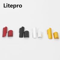 Litepro สติกเกอร์ป้องกันขาตั้งด้านหลังจักรยานอะลูมิเนียมอัลลอยพับได้สำหรับ Brompton กาวป้องกันรอยขีดข่วน3M ติด