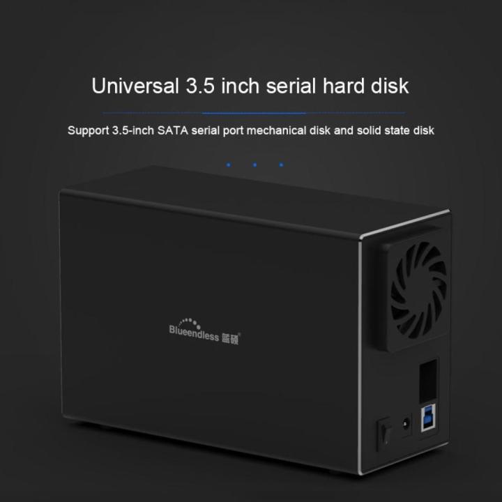 blueendless-type-c-usb-c-interface-3-5-inch-2-bay-raid-combination-array-hdd-external-enclosure