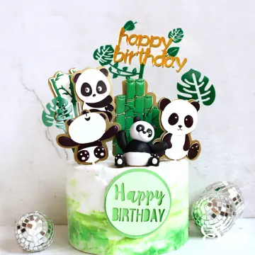 6th Happy Birthday Cake Topper Kung FU Ninja Themed Karate Boy Girl Glitter  Party Cake Decorations LIANGSS - Walmart.com