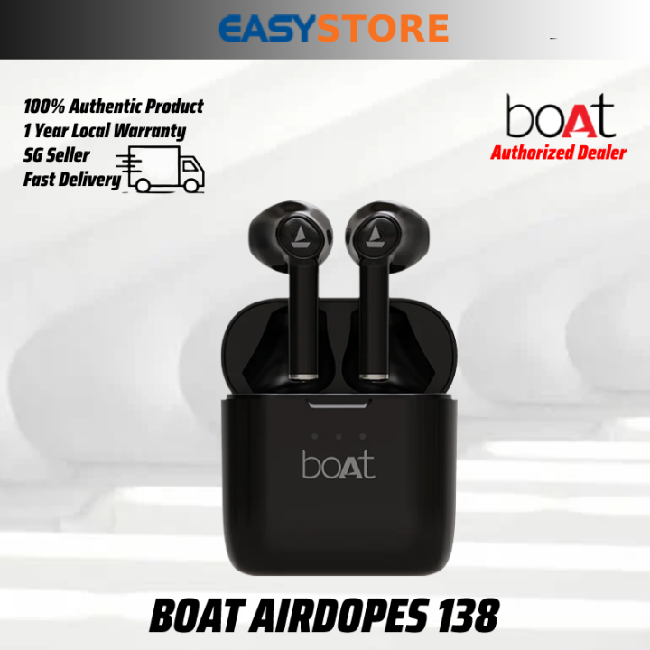BoAt Airdopes 138 Wireless Earbuds (1Yr Warranty) Lazada Singapore