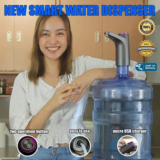 Authentic Automatic Smart Water Pump Dispenser with USB Rechargeable