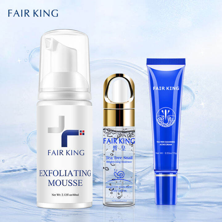 FAIR KING Exfoliating Gel Facial Scrub Smoothes Moisturizes Skin