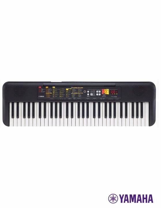 yamaha-psr-f52-electronic-keyboard-คีย์บอร์ดไฟฟ้า-61-คีย์-มี-136-เสียง-ลำโพงในตัว-แทนรุ่น-psr-f51-ฟรีอแดปเตอร์-amp-ที่วางโน้ต-amp-คู่มือ