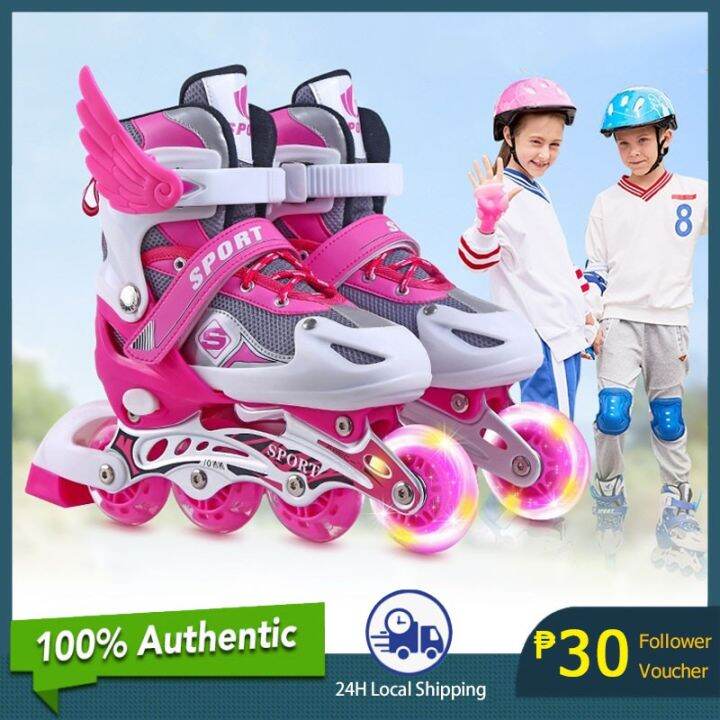 Roller Skates Penny Board Long COD Kid's Roller Skates Shoes Roller