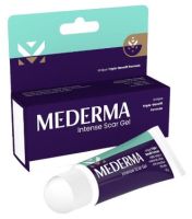 โฉมใหม่ MEDERMA Intense Gel ครีมรักษาแผลเป็นจากสิว รอยผ่าตัด หลังคลอด ขนาด 10 G [930809]