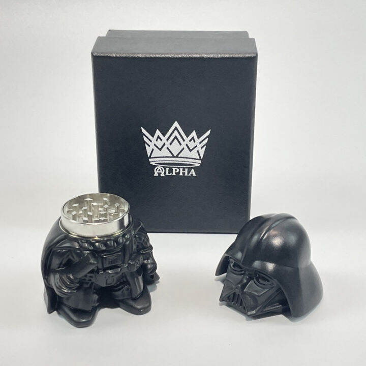 ที่บด-ตัวบดสมุนไพร-darth-vader-miniture-grinder-90mm-height-128-gram-สต็อคอยู่ไทย-จัดส่งรวดเร็ว