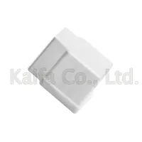 White Plastic solenoid valve Waterproof  cover Water valve lid Valves