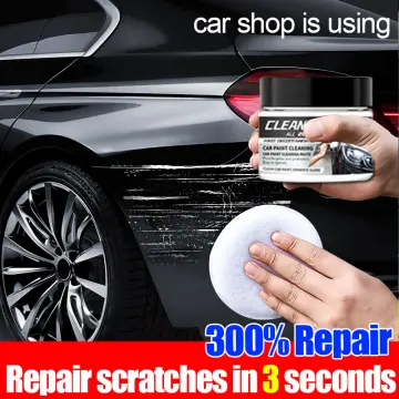 How to Repair a Scratch on a Car with Putty