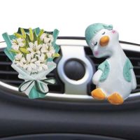 【CC】►  Car Air Fresheners Bouquet With Aromatherapy Tablet Scent Conditioner Decoration